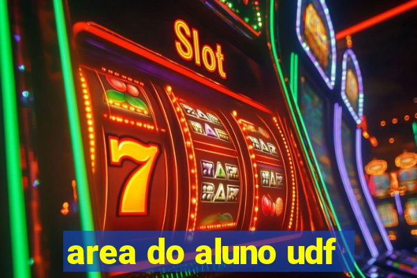 area do aluno udf